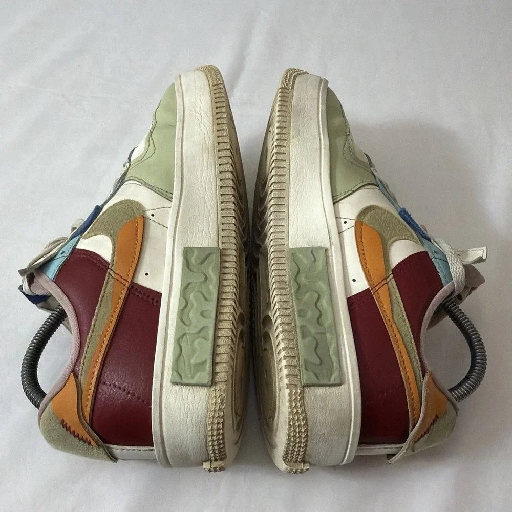 Nike Air Force 1 Fontanka Women's Size 8.5 Men's  7 DO6719-100 (heel Wear) Shoes